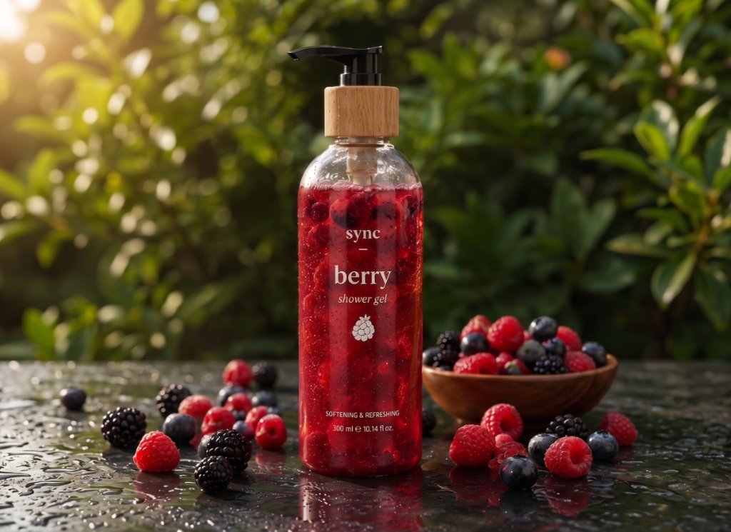 SYNC Berry Shower Gel
